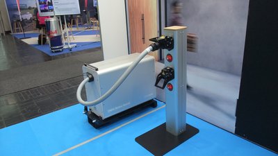 Ladestation des "FlexETractor" © BLE