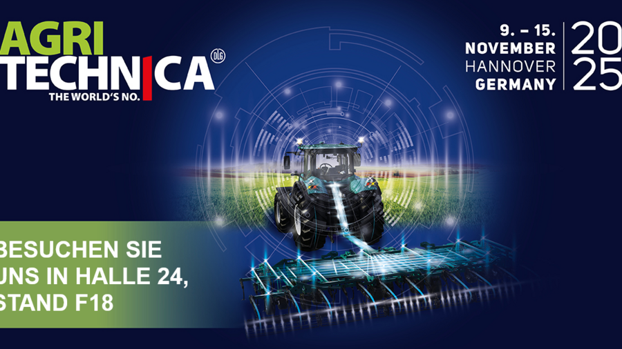 Das Banner der Agritechnica